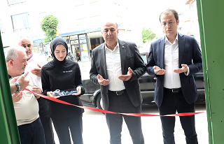 KAYMAKAMIMIZ SAYIN ENGİN TOK NİNETEEN KAFE'NİN AÇILIŞ TÖRENİNE KATILDI 