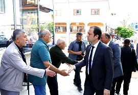 KAYMAKAMIMIZ SAYIN ENGİN TOK EMEKLİLER LOKALİNİN AÇILIŞINA KATILDI 